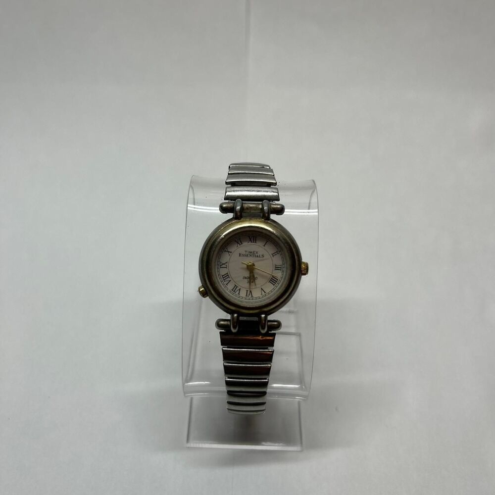 Timex Women's Silver and Gold Watch